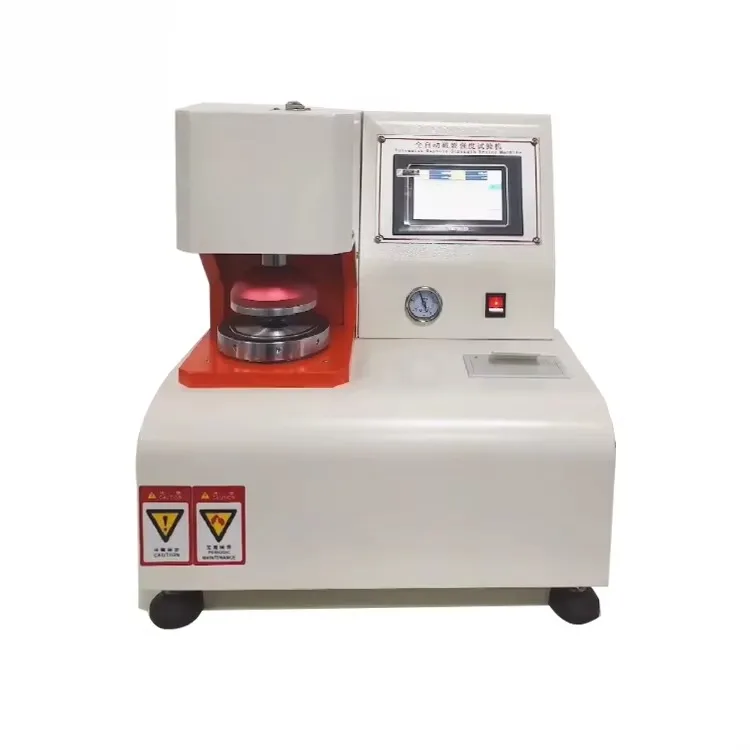 Digital Automatic Cardboard Bursting Strength Tester| Automatic Paper & Cardboard Test Machine | ISO 2758/2759 Compliant
Digital Automatic Cardboard Bursting Strength Tester| Automatic Paper & Cardboard Test Machine | ISO 2758/2759 Compliant
