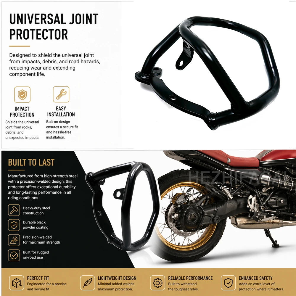 For BMW R12 R12nineT R 12G S Modified motorcycle protection bar, ten thousand joint axle protection cover accessories 2024 2025-
For BMW R12 R12nineT R 12G S Modified motorcycle protection bar, ten thousand joint axle protection cover accessories 2024 2025-