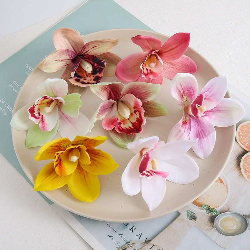 10Pcs 12cm Artificial Large Cymbidium Silk Butterfly Orchid Flower Heads Dress Hair Garland Accessorie Home Wedding Decoration
10Pcs 12cm Artificial Large Cymbidium Silk Butterfly Orchid Flower Heads Dress Hair Garland Accessorie Home Wedding Decoration