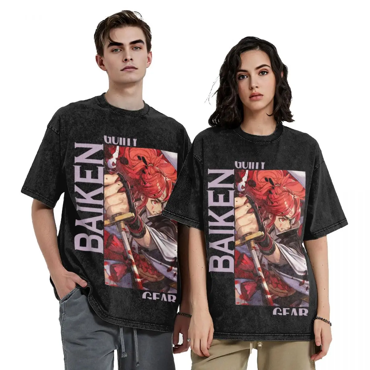 Guilty Gear Baiken T-Shirt valentines boutique clothes blacks cute clothes for a boy oversized t shirt men
Guilty Gear Baiken T-Shirt valentines boutique clothes blacks cute clothes for a boy oversized t shirt men