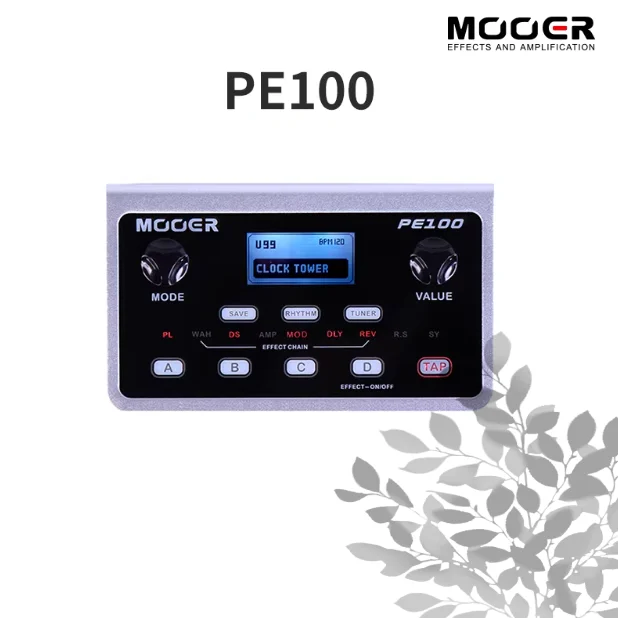 MOOER PE100 Magic Ear Musical Instrument Electric Guitar Comprehensive Effector
MOOER PE100 Magic Ear Musical Instrument Electric Guitar Comprehensive Effector