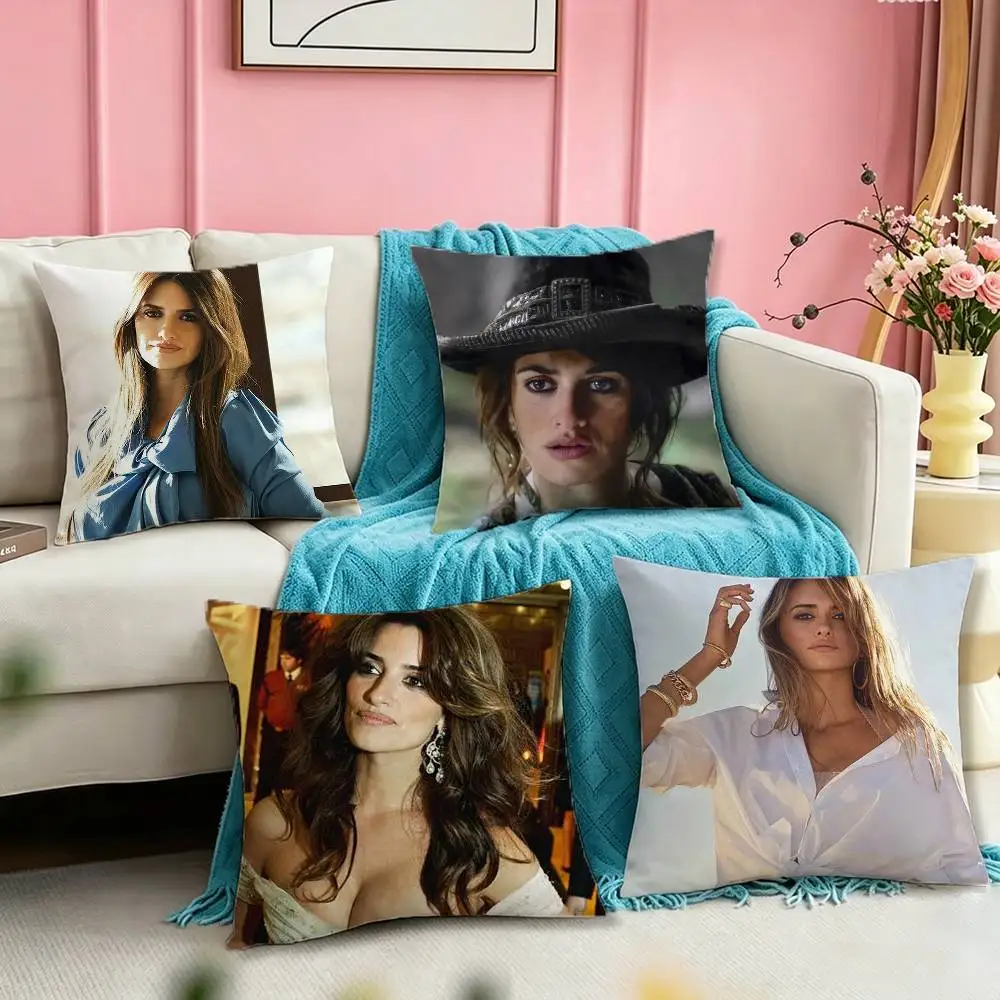 90S P-Penelope C-Cruz Sanchez Square Double-Sided printed Pillow Case Bedroom Bedside Pillow Sofa Cushion Cover
90S P-Penelope C-Cruz Sanchez Square Double-Sided printed Pillow Case Bedroom Bedside Pillow Sofa Cushion Cover