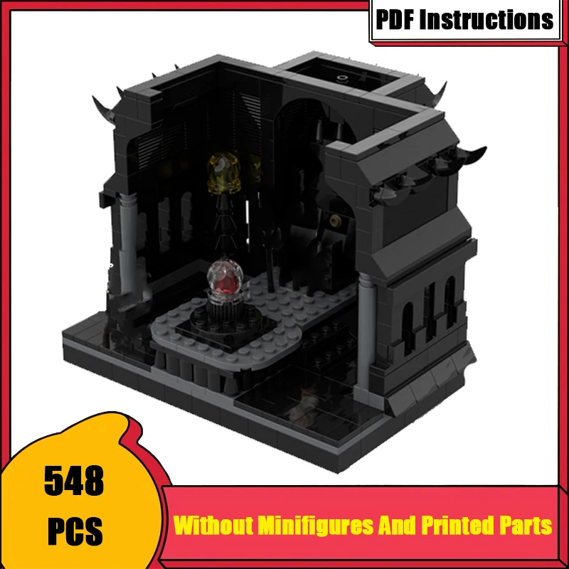 MOC Building Blocks Classic Movie Series Modular Scene The Undercroft Model Duel between DIY Assemble Bricks Collection Display
MOC Building Blocks Classic Movie Series Modular Scene The Undercroft Model Duel between DIY Assemble Bricks Collection Display