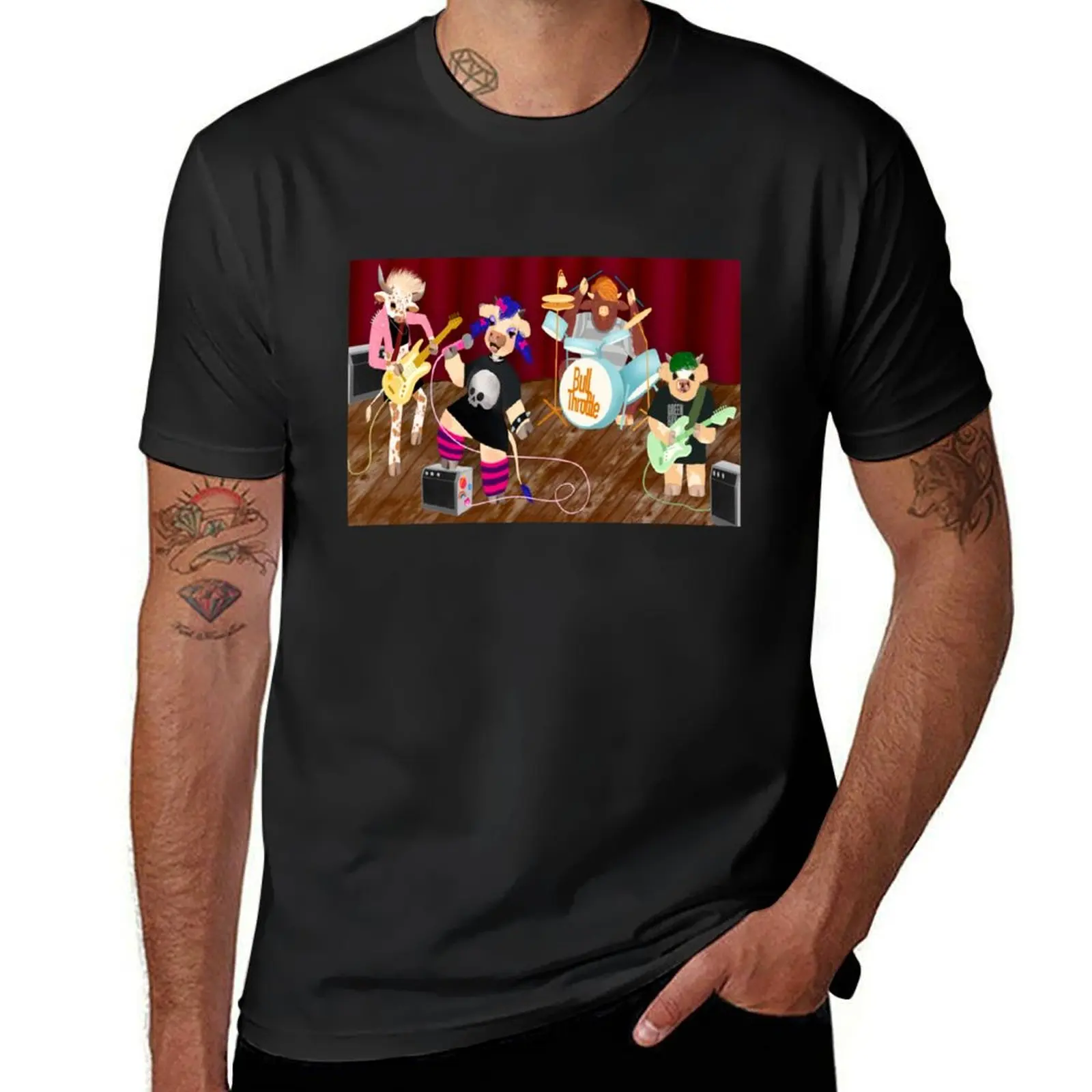 Bull Throttle Rocker Minotaur Band T-Shirt plain fruit of the loom mens t shirts
Bull Throttle Rocker Minotaur Band T-Shirt plain fruit of the loom mens t shirts
