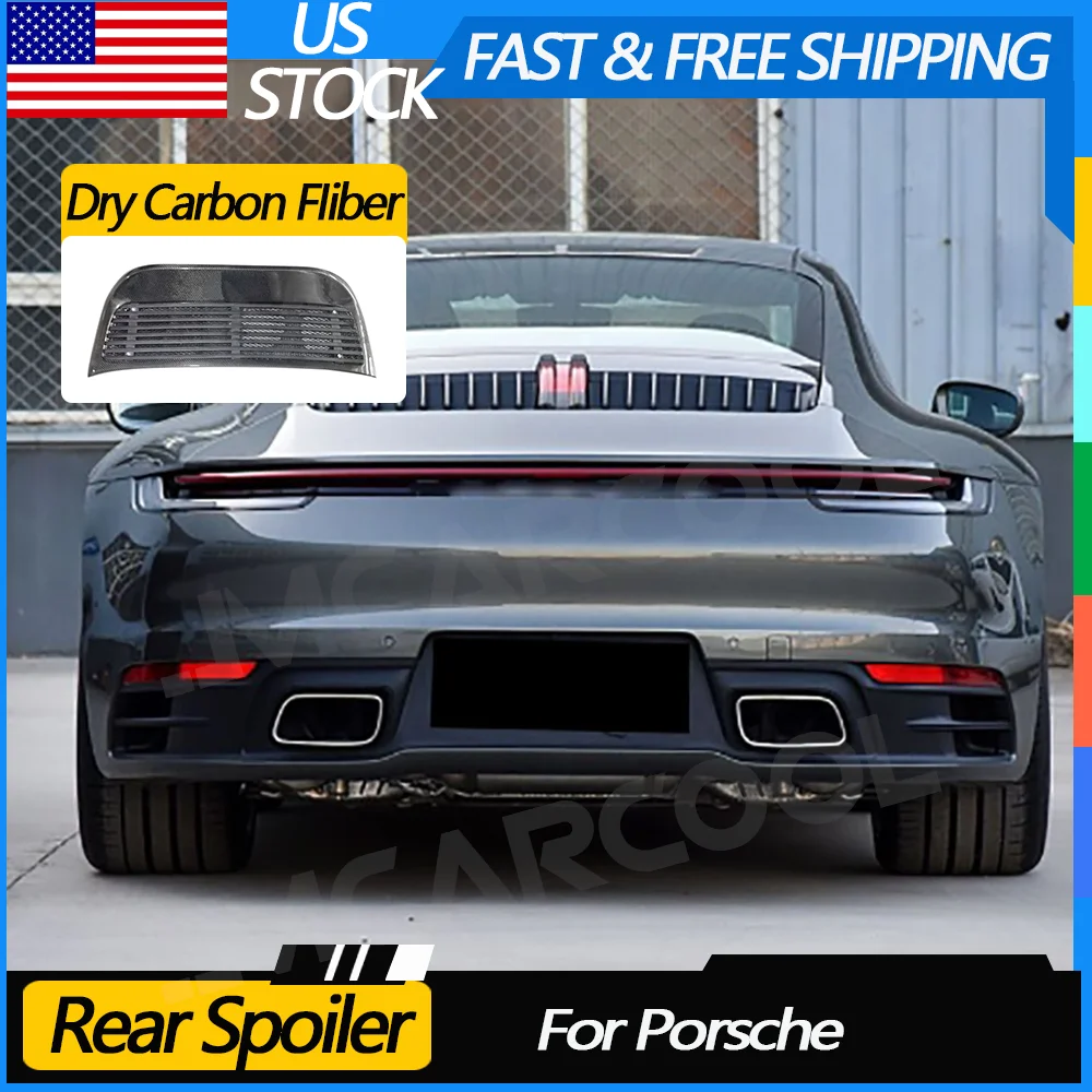 Dry Carbon Fiber Car Duck Tail Wing Rear Trunk Lid Spoiler Wing For Porsche 911 997.1 997.2 2005-2011
Dry Carbon Fiber Car Duck Tail Wing Rear Trunk Lid Spoiler Wing For Porsche 911 997.1 997.2 2005-2011