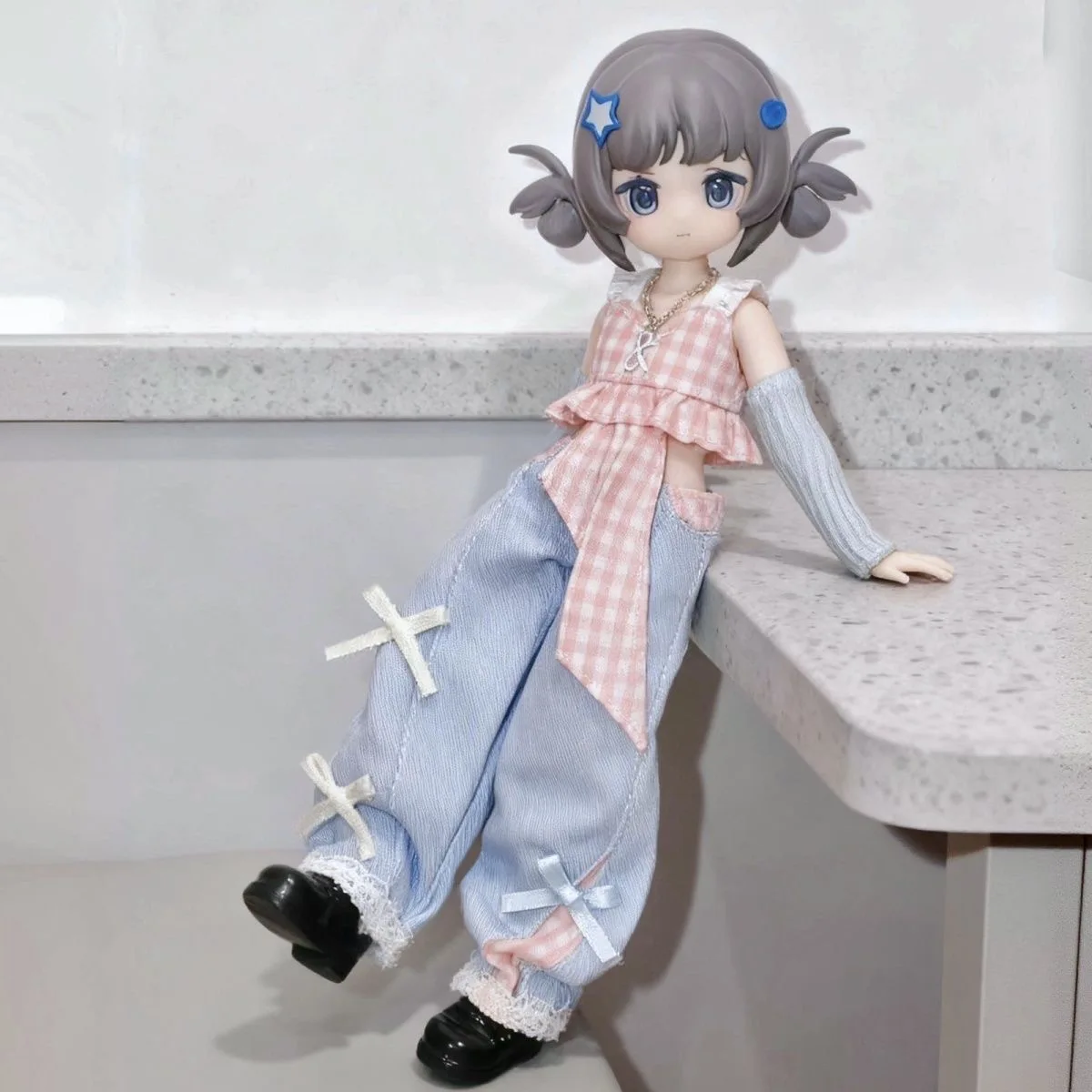 BJD doll clothes suitable for 1/2 size mddmsd Cute sweatshirt pants clothing set doll accessories (4 points)
BJD doll clothes suitable for 1/2 size mddmsd Cute sweatshirt pants clothing set doll accessories (4 points)
