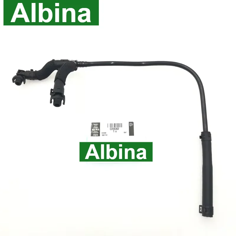 C2D6362 Engine Coolant Bleed Vent Hose Expansion Tank Overflow Pipe For Jaguar XF 2009-2015 XJ 2010-2019 3.0
C2D6362 Engine Coolant Bleed Vent Hose Expansion Tank Overflow Pipe For Jaguar XF 2009-2015 XJ 2010-2019 3.0