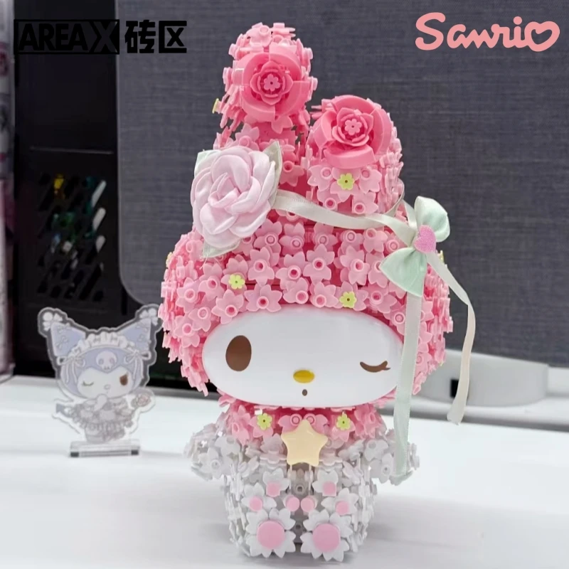 AREAX Sanrio Flower Cluster Building Blocks Kuromi Melody Toys Assembly Models Educational Detachable Ornaments Gifts
AREAX Sanrio Flower Cluster Building Blocks Kuromi Melody Toys Assembly Models Educational Detachable Ornaments Gifts
