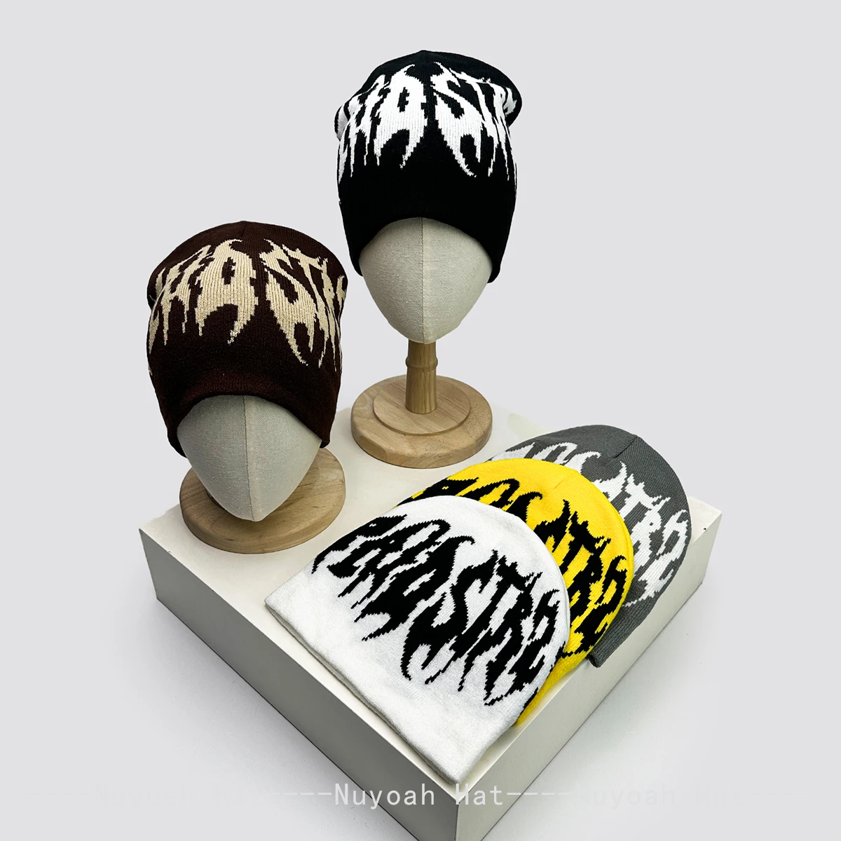 New Men Women Street Jacquard Flame Letters Knitted Hats Hip Hop Warm Personal Fashion Outdoor Trend Beanies Versatile Rap ins
New Men Women Street Jacquard Flame Letters Knitted Hats Hip Hop Warm Personal Fashion Outdoor Trend Beanies Versatile Rap ins