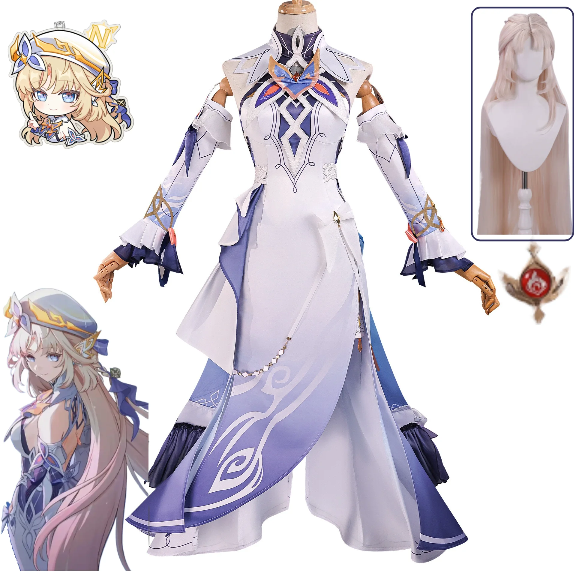 Genshin Impact Nicole Cosplay Costume The Hexenzirkel Witch Cheongsam Set Anime Game Character Outfit for Halloween Comic Con
Genshin Impact Nicole Cosplay Costume The Hexenzirkel Witch Cheongsam Set Anime Game Character Outfit for Halloween Comic Con