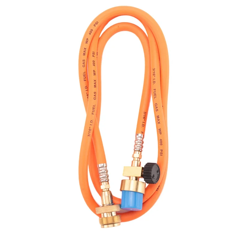 AA49 2X Welding Torch Hose CGA600 1.5M (5Ft) Hose And Belt Hook For MAPP Torch Extension Kit
AA49 2X Welding Torch Hose CGA600 1.5M (5Ft) Hose And Belt Hook For MAPP Torch Extension Kit
