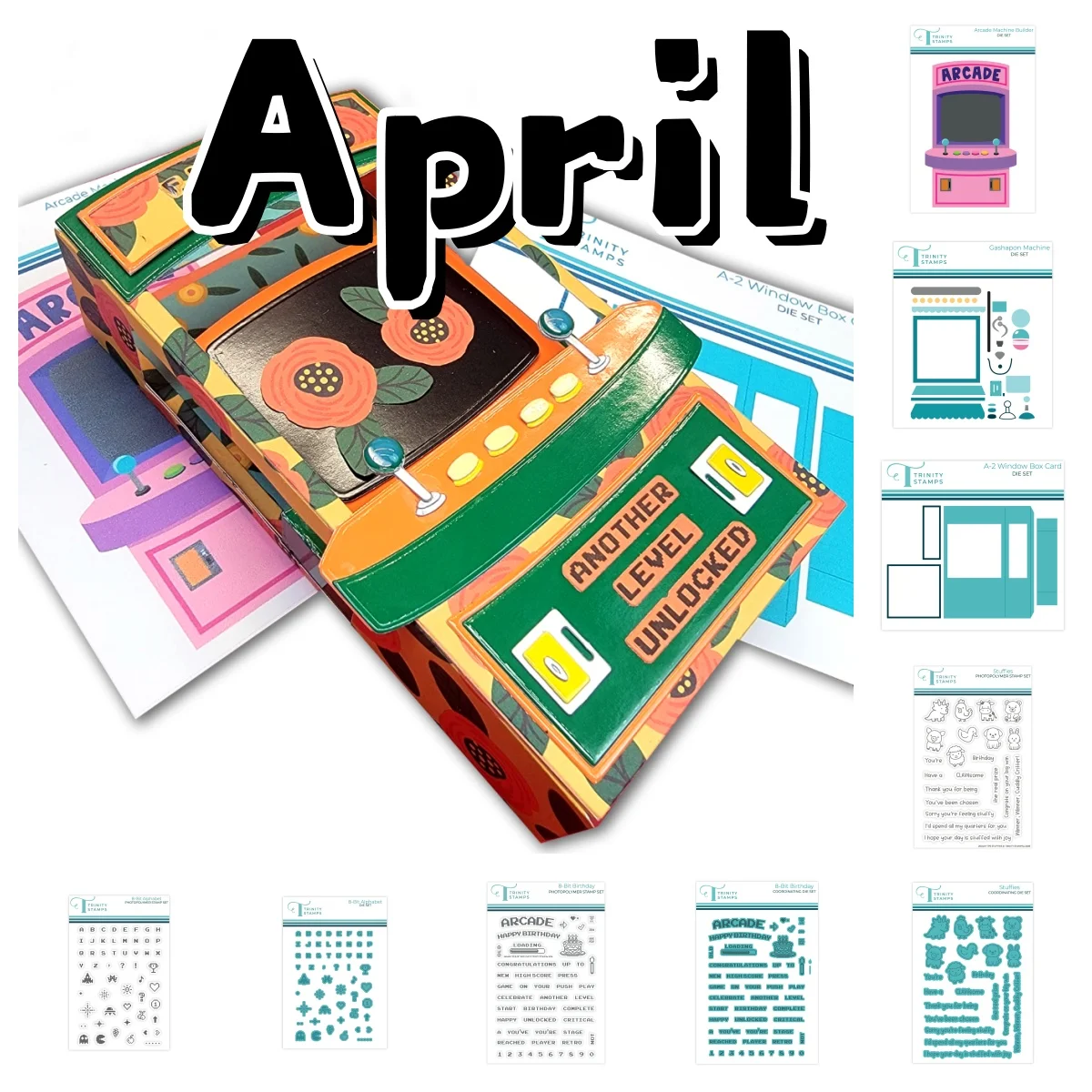 April 2026 Arcade Machine Metal Cutting Dies Clear Stamps for DIY Scrapbook Decoration Embossing Template Greeting Card
April 2026 Arcade Machine Metal Cutting Dies Clear Stamps for DIY Scrapbook Decoration Embossing Template Greeting Card