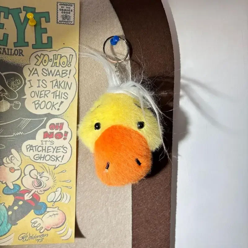 Cute Duck Plush Keychain Cartoon Stuffed Animal Doll Keyring Lovely Bag Pendant Plush Hanging Decoration Keycord Gifts
Cute Duck Plush Keychain Cartoon Stuffed Animal Doll Keyring Lovely Bag Pendant Plush Hanging Decoration Keycord Gifts