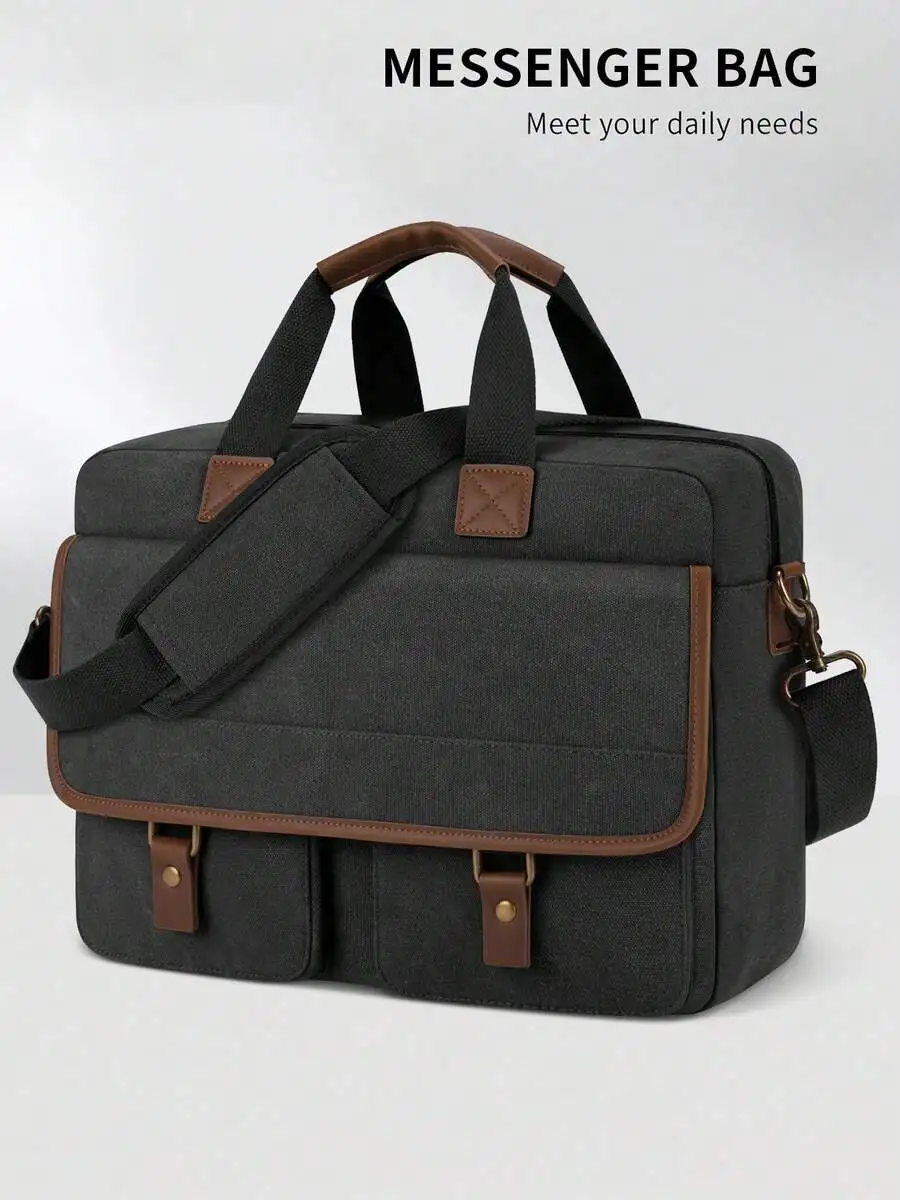 Messenger Bag For Men, 15.6 Inch Laptop Bag Computer Office Laptop Bag For Men, Waterproof Work Bags Canvas Messenger
Messenger Bag For Men, 15.6 Inch Laptop Bag Computer Office Laptop Bag For Men, Waterproof Work Bags Canvas Messenger