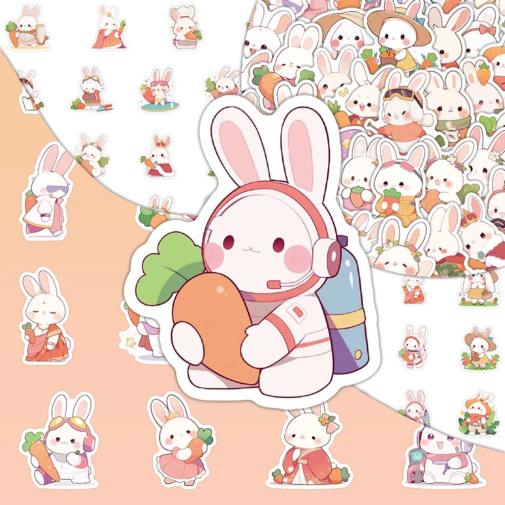 10/63PCS Cute Radish Rabbit Stickers Japanese-Style Cartoon Graffiti Toy DIY Guitar Phone Laptop Suitcase Water Cup Skateboard
10/63PCS Cute Radish Rabbit Stickers Japanese-Style Cartoon Graffiti Toy DIY Guitar Phone Laptop Suitcase Water Cup Skateboard