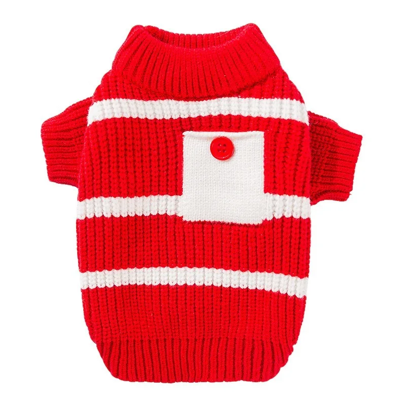 Warm Knitted Cat Sweater Thick Striped Pocket Style Two Leg Soft Cozy For Devon Rex Sphynx Hairless Cats Winter Christmas Outfit
Warm Knitted Cat Sweater Thick Striped Pocket Style Two Leg Soft Cozy For Devon Rex Sphynx Hairless Cats Winter Christmas Outfit
