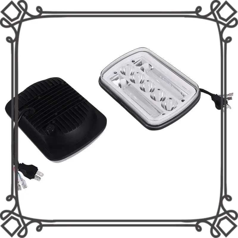 Q2-1 пара 240 Вт 5X7 дюймов 7X6 дюймов светодиодные фары Hi-Lo Halo DRL для Jeep Cherokee Wrangler XJ YJ
Q2-1 пара 240 Вт 5X7 дюймов 7X6 дюймов светодиодные фары Hi-Lo Halo DRL для Jeep Cherokee Wrangler XJ YJ