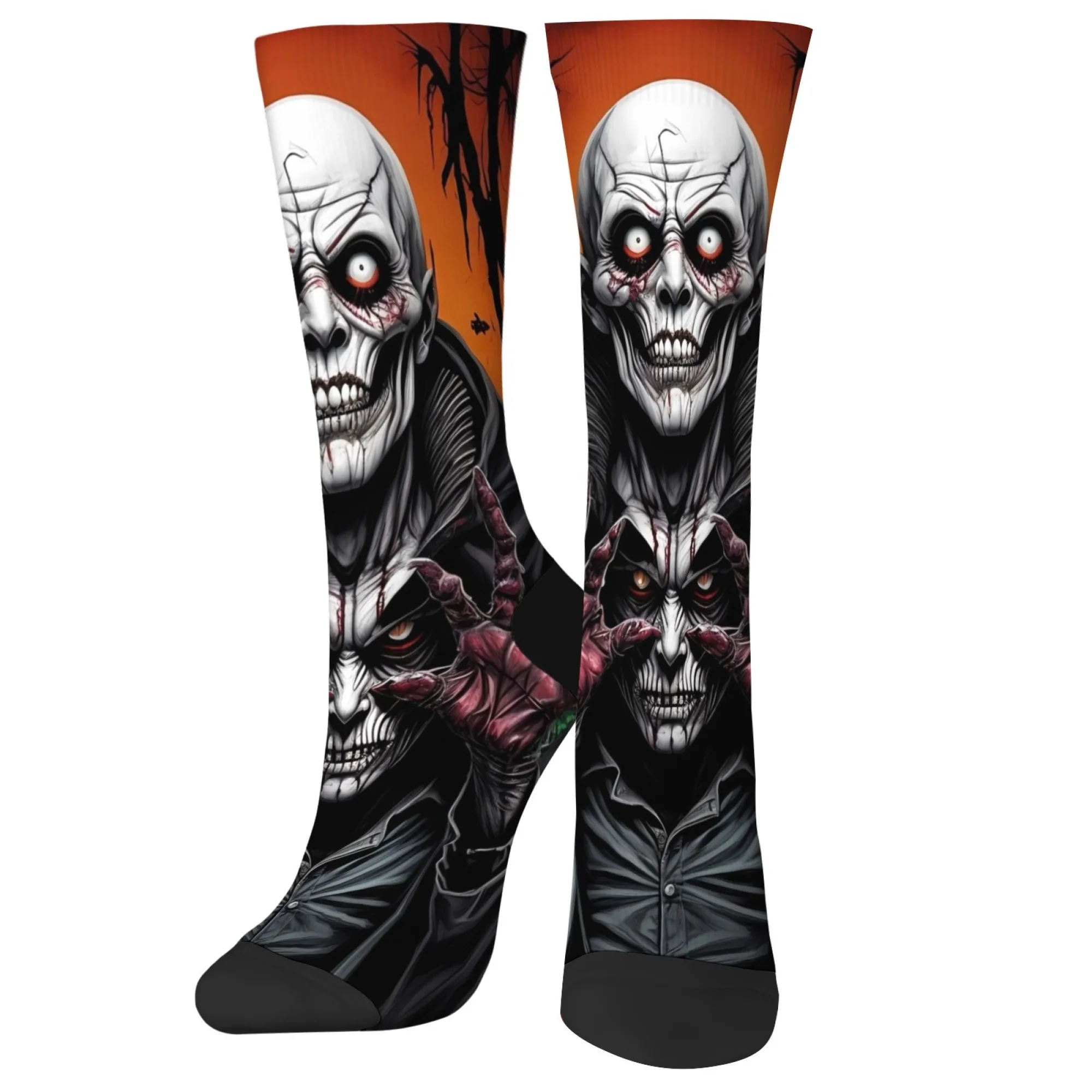 Crazy Zombie Horror Theme Men's Socks Casual Sports Fashion Socks Harajuku Retro Style Street Hip Hop Socks Party Holiday Gift
Crazy Zombie Horror Theme Men's Socks Casual Sports Fashion Socks Harajuku Retro Style Street Hip Hop Socks Party Holiday Gift