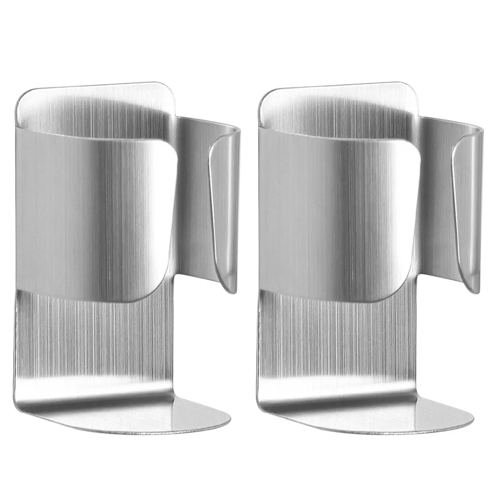 2 Pcs Toothbrush Holders Electric Storage Shelf Rack Metal Bathroom Silver Stainless
2 Pcs Toothbrush Holders Electric Storage Shelf Rack Metal Bathroom Silver Stainless