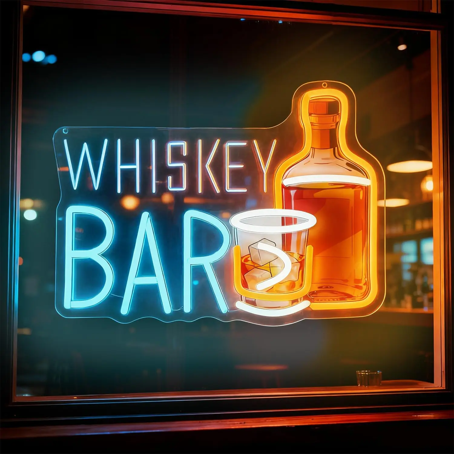 Neon Bar Signs, LED Whiskey Neon Light for Beer Bar Pub Club Bistro Home Man Cave Party Kitchen Bedroom Wall Decor, USB Power
Neon Bar Signs, LED Whiskey Neon Light for Beer Bar Pub Club Bistro Home Man Cave Party Kitchen Bedroom Wall Decor, USB Power