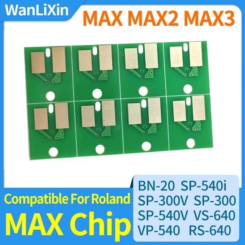 1 комплект постоянного чипа MAX MAX2 MAX3, чип картриджа с чернилами для принтера Roland BN-20 SP-540i SP300V SP540V VS640 VS640i RS640 BN-20A
1 комплект постоянного чипа MAX MAX2 MAX3, чип картриджа с чернилами для принтера Roland BN-20 SP-540i SP300V SP540V VS640 VS640i RS640 BN-20A