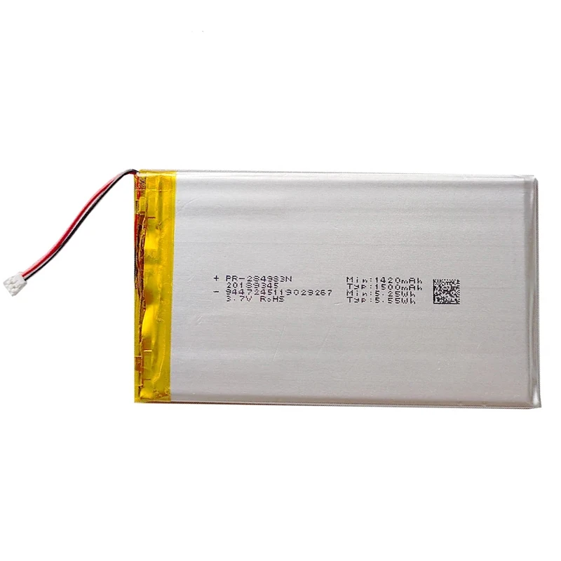 1500mAh PR-285083 PR-284983N Battery For Kobo Glo HD Tolino , Kobo Clara HD E-book Accumulator 2-wire Plug
1500mAh PR-285083 PR-284983N Battery For Kobo Glo HD Tolino , Kobo Clara HD E-book Accumulator 2-wire Plug