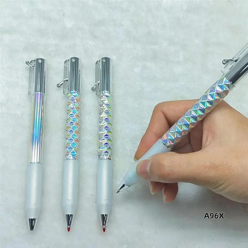 6Pcs 0.5Mm Geometric Crinkle Switch Pens, Metal Construction For School And Home Office
6Pcs 0.5Mm Geometric Crinkle Switch Pens, Metal Construction For School And Home Office