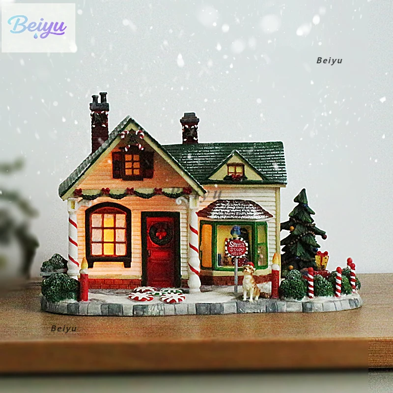 European town hand painted resin house building scene home decoration christmas ornament
European town hand painted resin house building scene home decoration christmas ornament