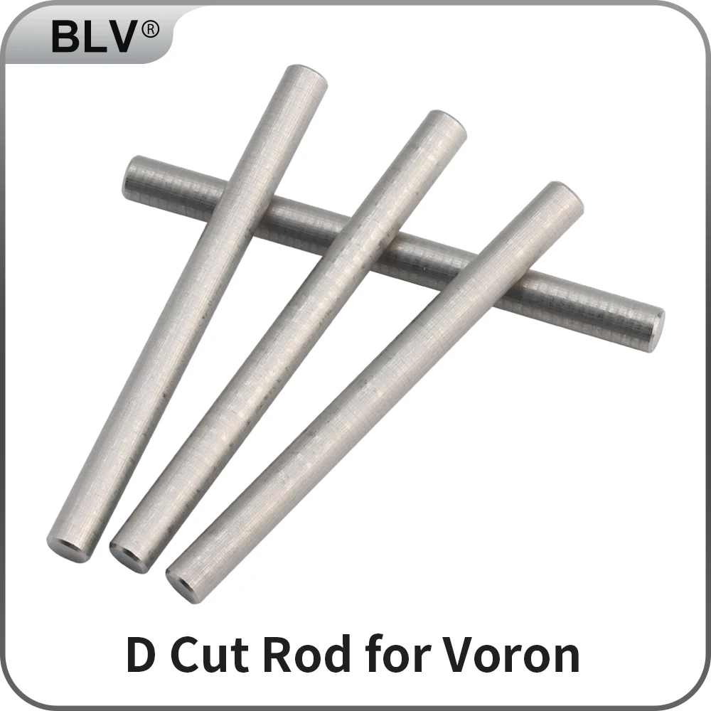 BLV® Voron 2.2 3d printer motorion linear shaft kit 5mm grind flat shat 60mm D cut shaft D Cut Rod for Voron
BLV® Voron 2.2 3d printer motorion linear shaft kit 5mm grind flat shat 60mm D cut shaft D Cut Rod for Voron