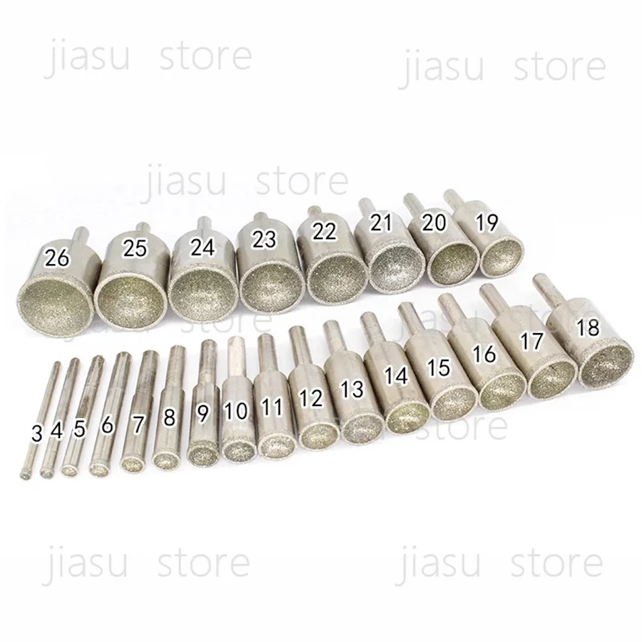 Kinway 24pcs 3-26mm Jewelry Tools Emery Ball Diamond Grinding Bur Beads Making Bur Set Beads Grinding Tools
Kinway 24pcs 3-26mm Jewelry Tools Emery Ball Diamond Grinding Bur Beads Making Bur Set Beads Grinding Tools