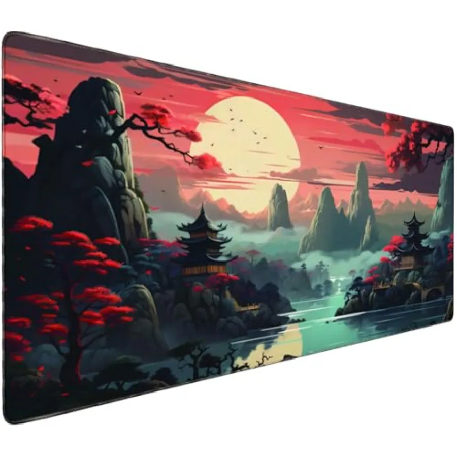 Full Desk Mouse Pad with Stitched Edges, 35.4" x 15.6" Waterproof Surface and Non-Slip Rubber Base Ideal for Gamg, Office and H
Full Desk Mouse Pad with Stitched Edges, 35.4" x 15.6" Waterproof Surface and Non-Slip Rubber Base Ideal for Gamg, Office and H