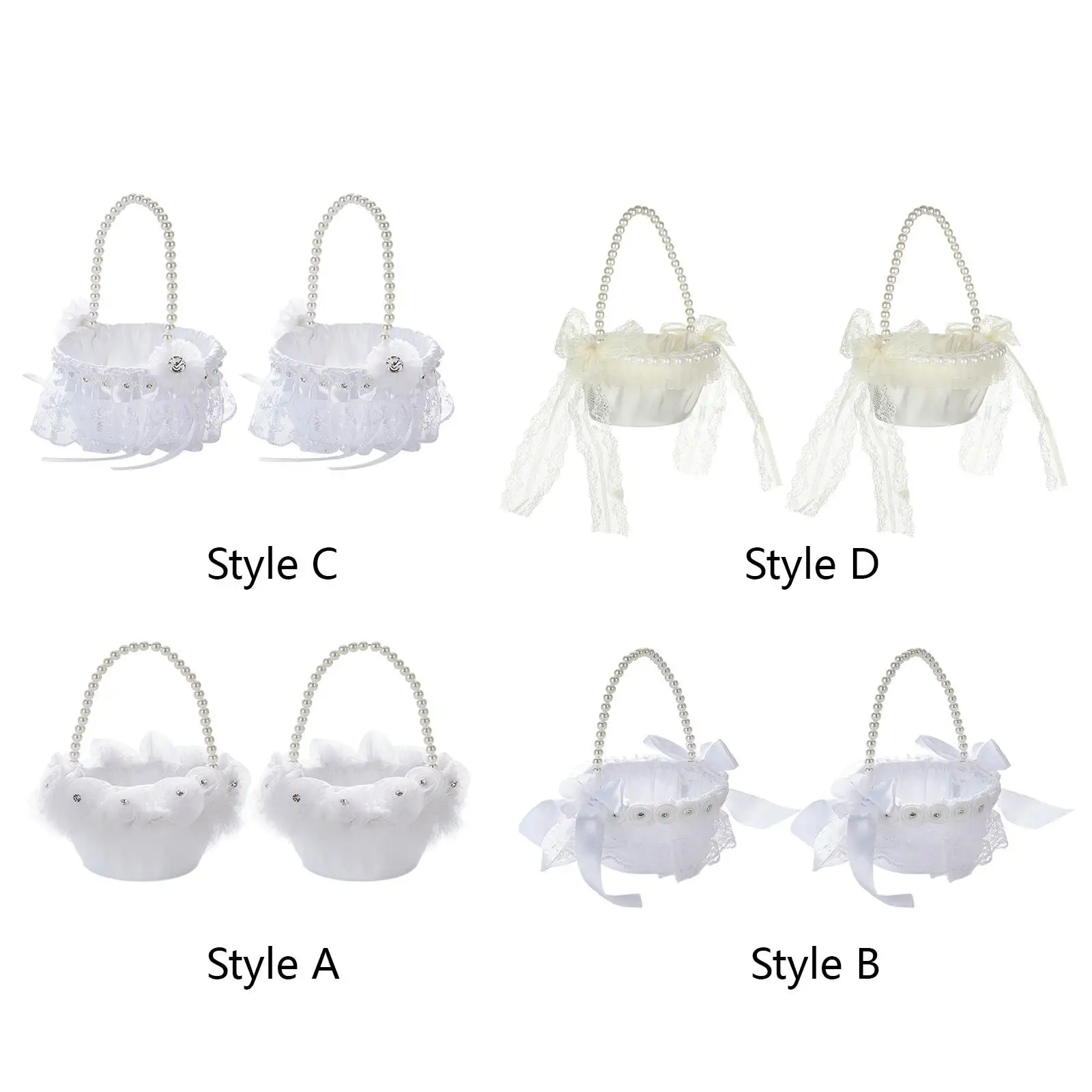 2x корзины для девочек-цветочниц на свадьбу, корзины для цветов с ручкой из бисера, свадебные корзины, контейнер, корзина с лепестками цветов для банкета
2x корзины для девочек-цветочниц на свадьбу, корзины для цветов с ручкой из бисера, свадебные корзины, контейнер, корзина с лепестками цветов для банкета