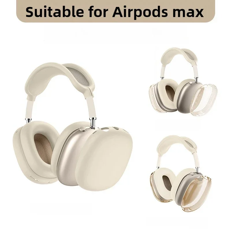 New for AirPods Max/2 Starlight Color Silicone Protective Cover TPU Transparent Case 3 Piece Set Anti Fall and Dust-proof
New for AirPods Max/2 Starlight Color Silicone Protective Cover TPU Transparent Case 3 Piece Set Anti Fall and Dust-proof