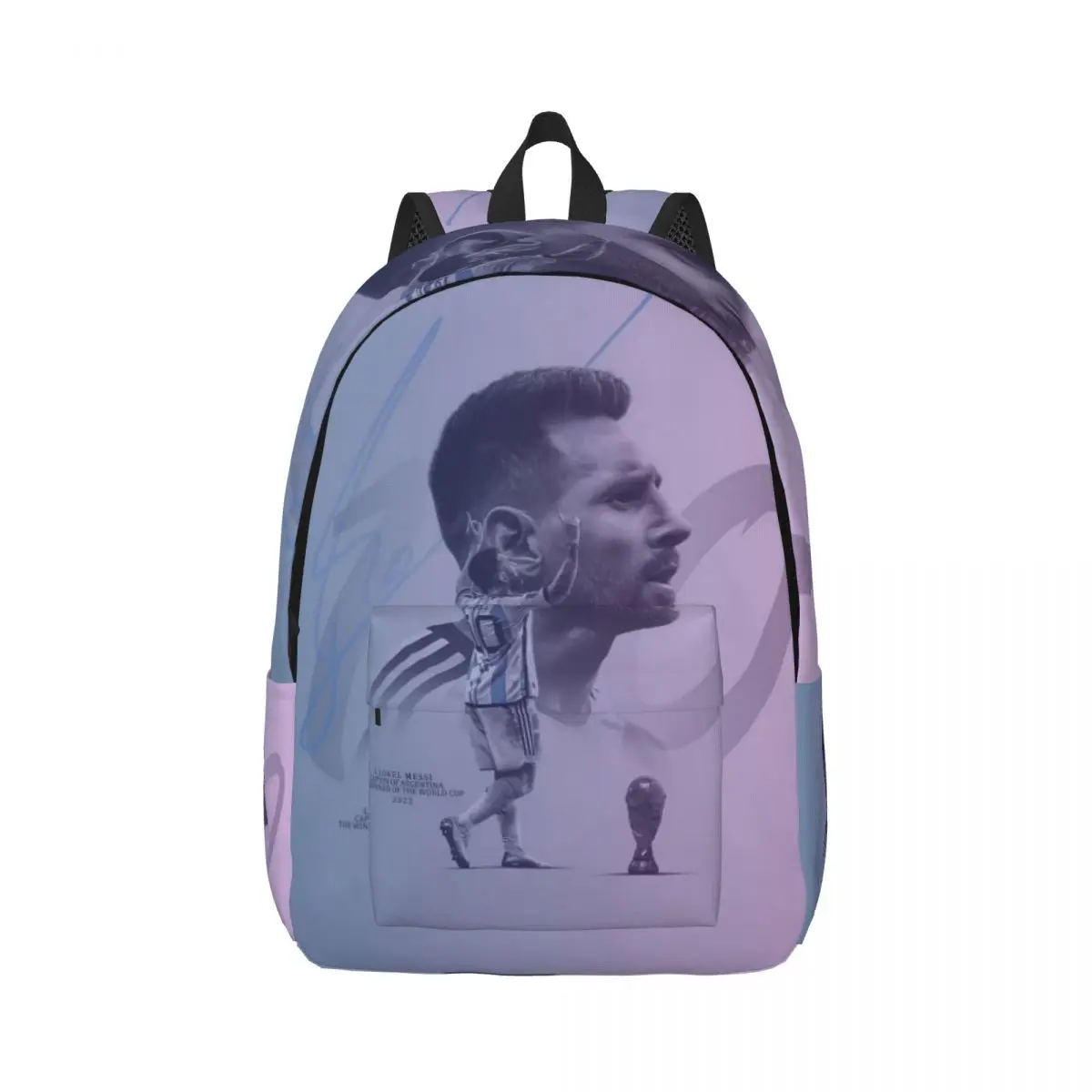 M-Messi Champion Fashionable and avant-garde, fully printed, comfortable student backpack for carrying.
M-Messi Champion Fashionable and avant-garde, fully printed, comfortable student backpack for carrying.