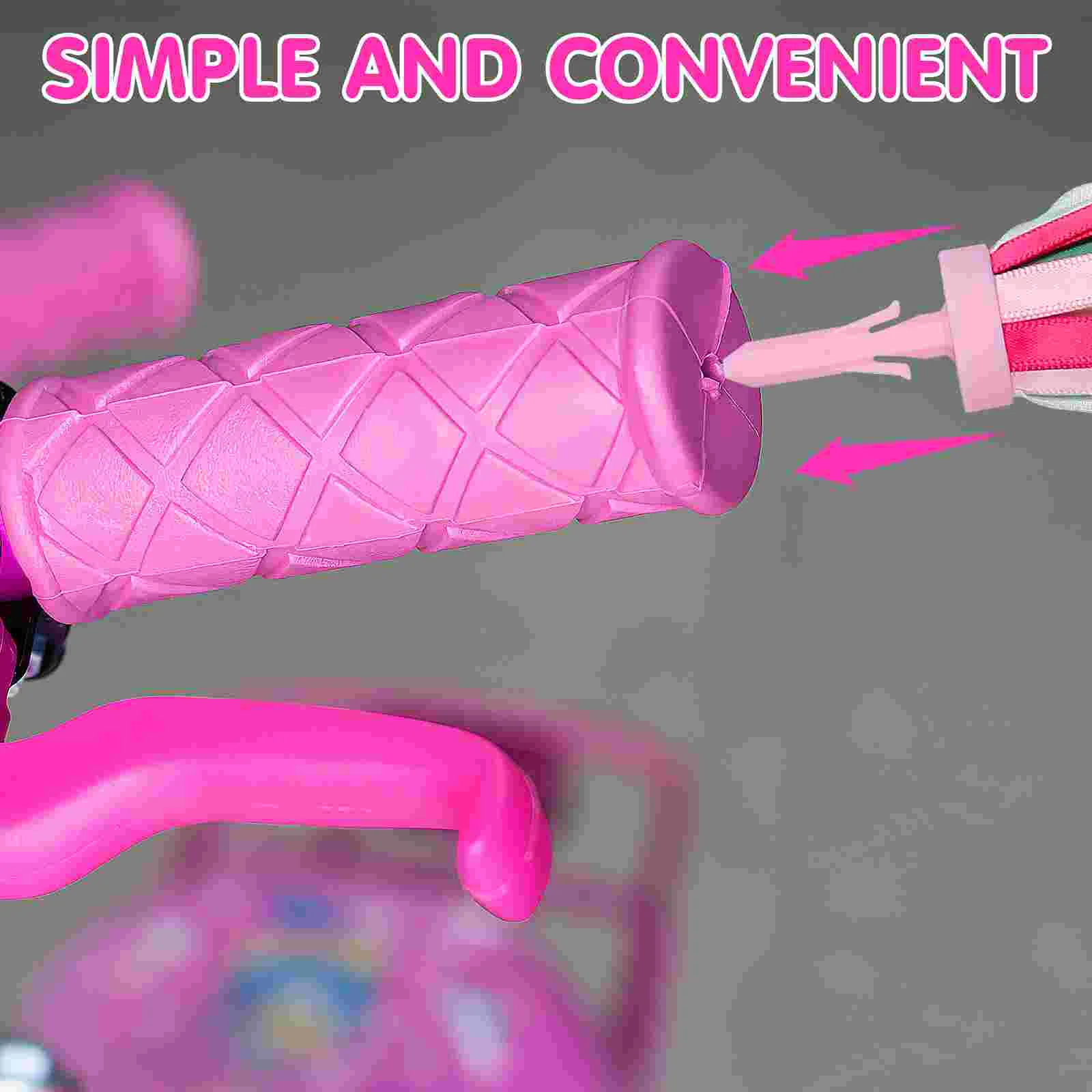 One Pair of Childrens Bike Handlebar Streamers Grips Tassels Ribbons Baby Carrier Accessories (Pink)
One Pair of Childrens Bike Handlebar Streamers Grips Tassels Ribbons Baby Carrier Accessories (Pink)