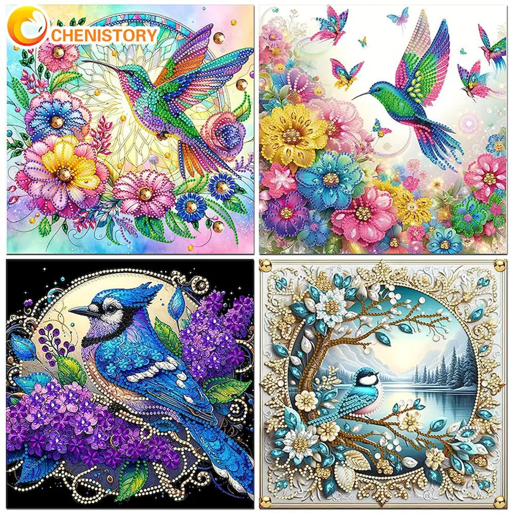 CHENISTORY DIY Diamond Painting Kits Colorful Birds Kit 5D Art Craft Setspecial Shaped Drill Diamond Painting For Living Room De
CHENISTORY DIY Diamond Painting Kits Colorful Birds Kit 5D Art Craft Setspecial Shaped Drill Diamond Painting For Living Room De