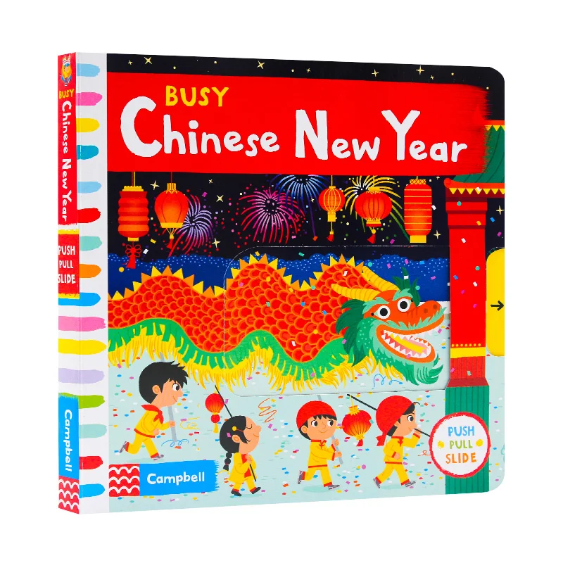 Busy Chinese New Year Busy Books, Baby Children's books aged 1 2 3, English picture book, 9781529022667
Busy Chinese New Year Busy Books, Baby Children's books aged 1 2 3, English picture book, 9781529022667