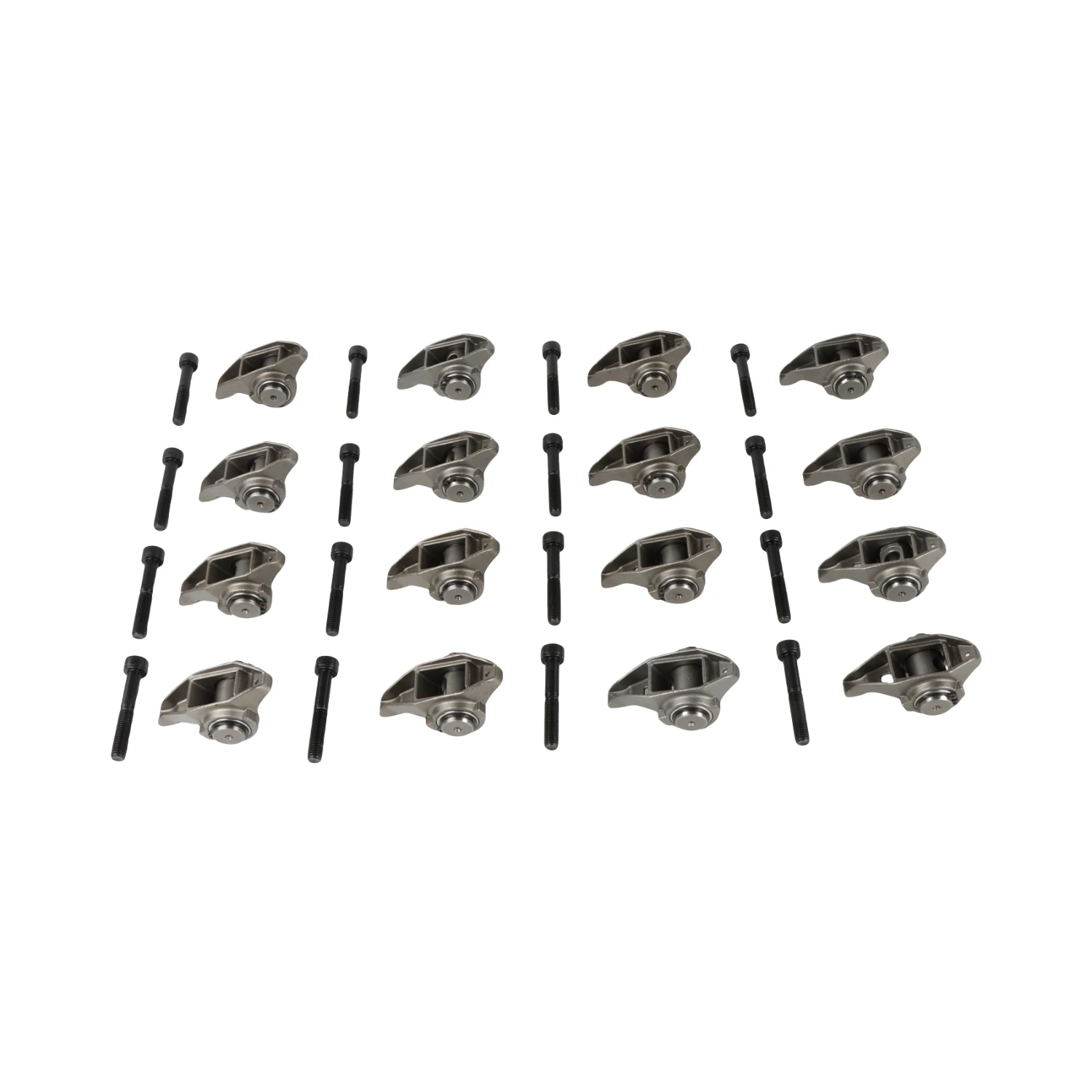 1Set Rocker Arms WITH Upgraded Trunion Kit FOR LS1 4.8 5.3 5.7 6.0 LS2 LS6 Engine Parts