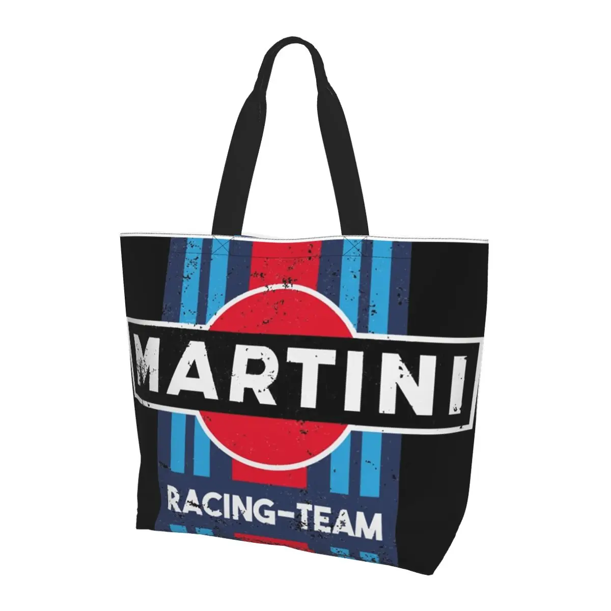 Martini Racing Team Shopping Tote Bag Холщовые сумки на плечо большой вместимости Сумка-шоппер для продуктов для женщин 
Martini Racing Team Shopping Tote Bag Холщовые сумки на плечо большой вместимости Сумка-шоппер для продуктов для женщин