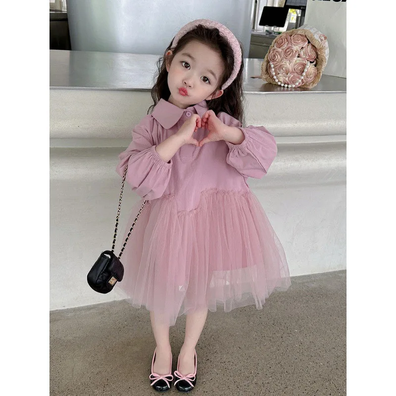 Girls Long Sleeved Dress New Children's Spring and Autumn Style Western Fashion Mesh Baby Spring Princess Dress
Girls Long Sleeved Dress New Children's Spring and Autumn Style Western Fashion Mesh Baby Spring Princess Dress