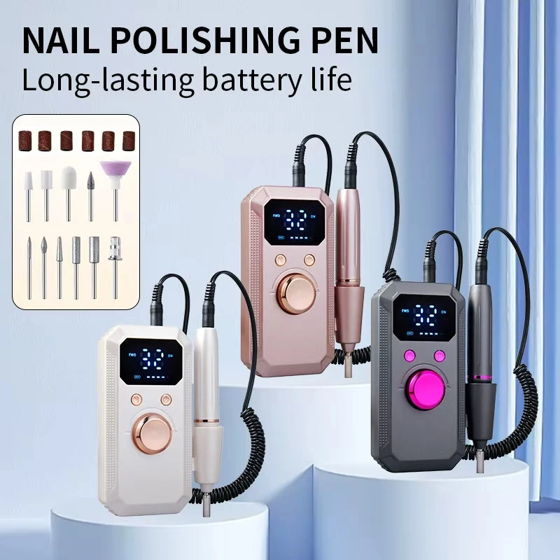 Professional rechargeable electric nail filer, portable cordless nail filer, high-definition LED display, multiple speed settings, nail and pedicure kit, suitable for polishing, filing, and removing acrylic gel nails, ideal holiday gift.
Professional rechargeable electric nail filer, portable cordless nail filer, high-definition LED display, multiple speed settings, nail and pedicure kit, suitable for polishing, filing, and removing acrylic gel nails, ideal holiday gift.