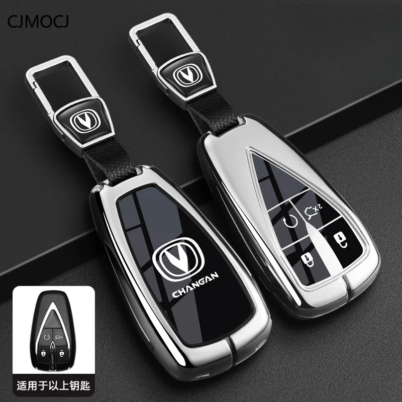 Premium Zinc Alloy Key Cover Case for Changan 4th Gen CS75 Plus/Eado/3rd Gen CS55/X5 Plus - Protective Key Fob Shell Keybag
Premium Zinc Alloy Key Cover Case for Changan 4th Gen CS75 Plus/Eado/3rd Gen CS55/X5 Plus - Protective Key Fob Shell Keybag