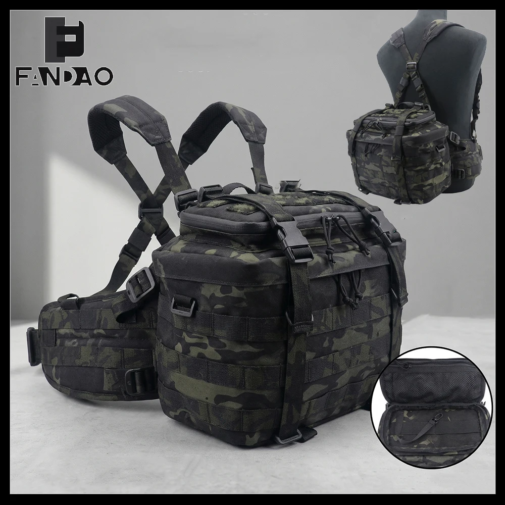 Tactical Backpack Waistband Carrier Set MOLLE Adjustable Utility Camouflage Storage Waist Pouch Bag CS Hunting Hiking Gear
Tactical Backpack Waistband Carrier Set MOLLE Adjustable Utility Camouflage Storage Waist Pouch Bag CS Hunting Hiking Gear