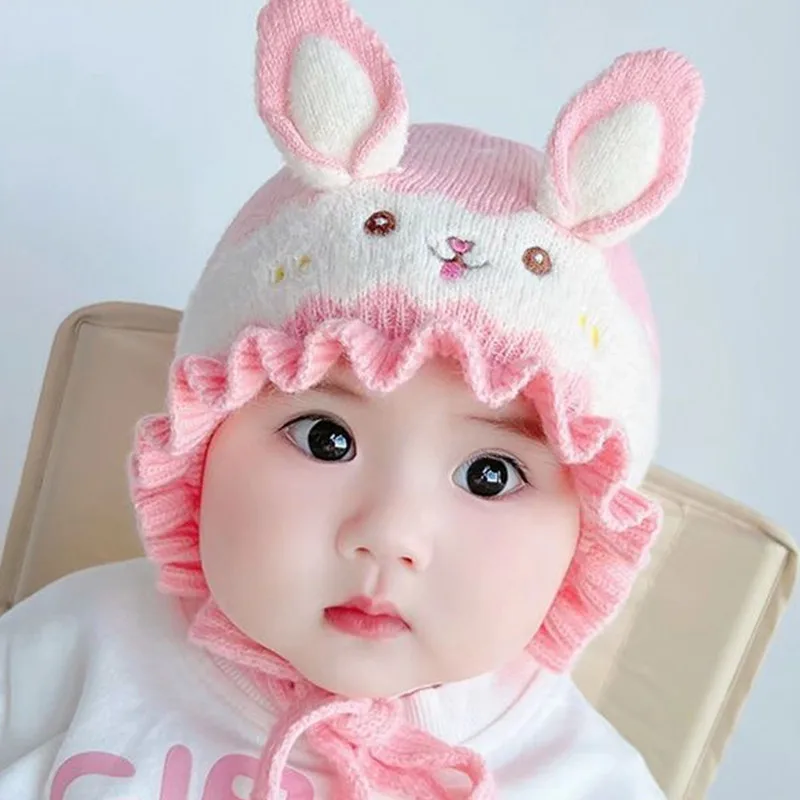 Cute Rabbit Baby Ear Protection Hat Winter Warm Toddler Knitted Beanies 3-36Months Infant Thick Woolen Bonnet Kids Pullover Cap
Cute Rabbit Baby Ear Protection Hat Winter Warm Toddler Knitted Beanies 3-36Months Infant Thick Woolen Bonnet Kids Pullover Cap