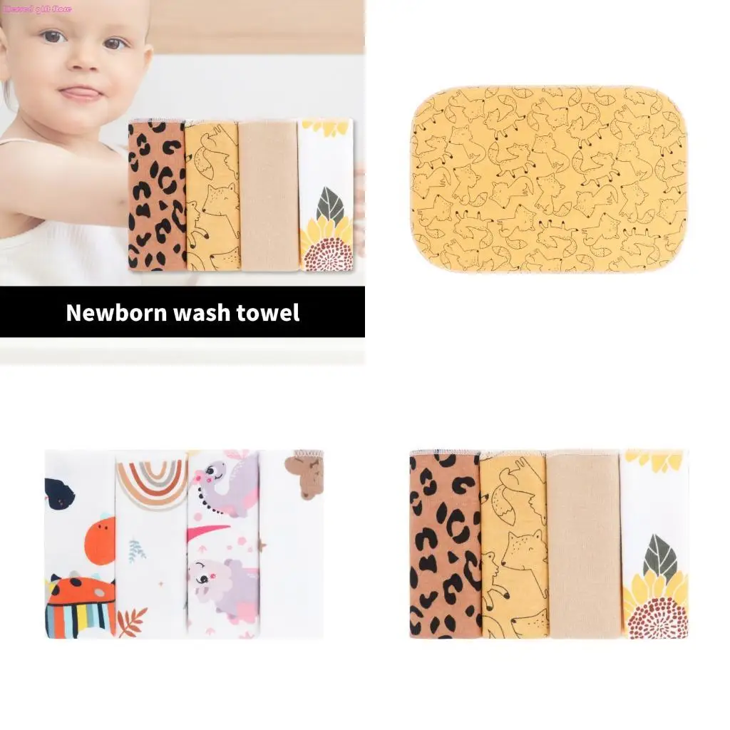 D0JC Multipurpose Newborns Washcloth Soft Cotton Fabric Towel For Milk Spit Up Care
D0JC Multipurpose Newborns Washcloth Soft Cotton Fabric Towel For Milk Spit Up Care