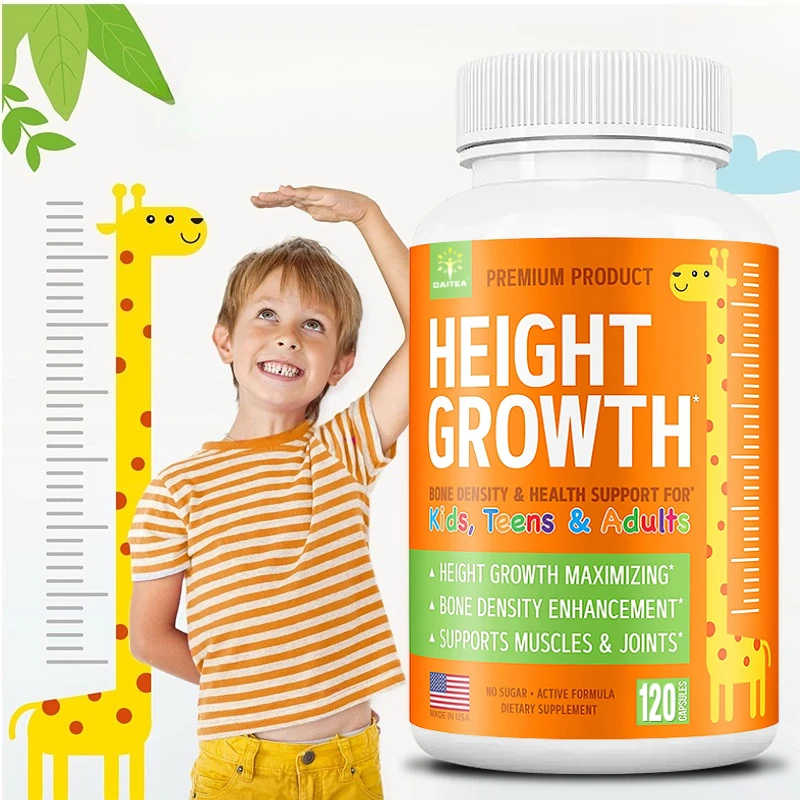 Kids Height Growth Support Capsules – with Calcium, Vitamin D3 & Zinc – Bone & Nutrition Support for Kids & Teens – Amino Blend
Kids Height Growth Support Capsules – with Calcium, Vitamin D3 & Zinc – Bone & Nutrition Support for Kids & Teens – Amino Blend
