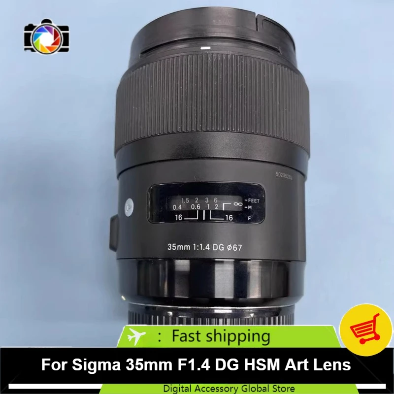 95% новый оригинальный объектив для Sigma 35 мм F1.4 DG HSM Art, полнокадровый 35 F1.4, Prime Lens APS-C DSLR-камера
95% новый оригинальный объектив для Sigma 35 мм F1.4 DG HSM Art, полнокадровый 35 F1.4, Prime Lens APS-C DSLR-камера