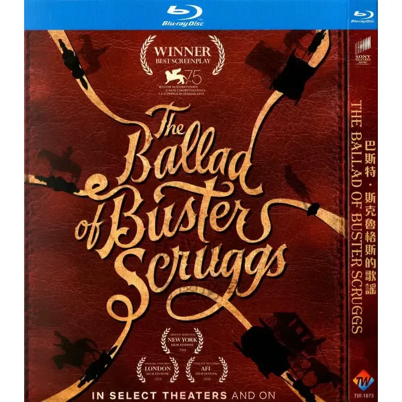 Ballads of Buster Scruggs Comedies Romance Movies High Definition 1080p Blu-ray Discs
Ballads of Buster Scruggs Comedies Romance Movies High Definition 1080p Blu-ray Discs