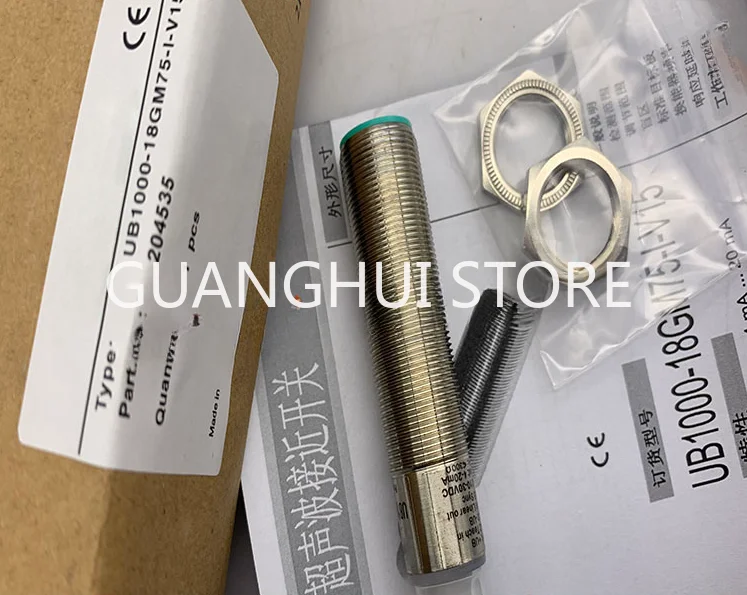 UB1000-18GM75-I-V15 UB1000-18GM75-U-V15 Brand New Ultrasonic Sensor Spot Stock Fast Delivery
UB1000-18GM75-I-V15 UB1000-18GM75-U-V15 Brand New Ultrasonic Sensor Spot Stock Fast Delivery