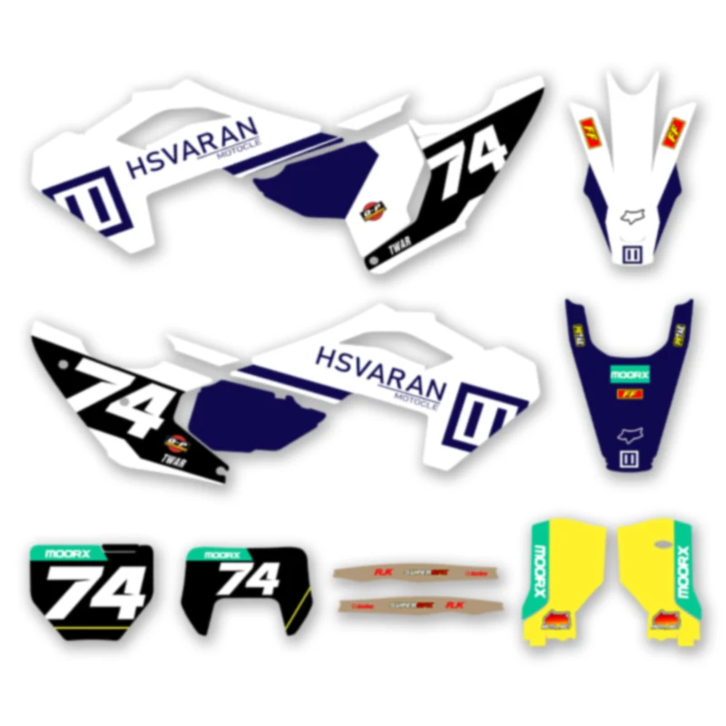 DSMTECH Motorcycle Graphics Decal Stickers Kits For Husqvarna 2023 2024 TC FC 2024 2025 TE FE 125-450 004
DSMTECH Motorcycle Graphics Decal Stickers Kits For Husqvarna 2023 2024 TC FC 2024 2025 TE FE 125-450 004